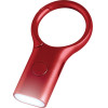 Lexon Nomaday Keychain With Flashlight Dark Red - (LL136DR)