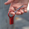 Lexon Nomaday Keychain With Flashlight Dark Red - (LL136DR)