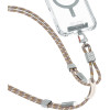Skinarma Universal Phone Lanyard Cable 2in1 Dyno Ve USB-C/USB-C Beige - (SK-DYVE-CBLCC-BGE)