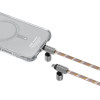 Skinarma Universal Phone Lanyard Cable 2in1 Dyno Ve USB-C/USB-C Beige - (SK-DYVE-CBLCC-BGE)