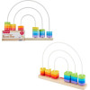 Fisher-Price: Wooden Rainbow Bead Ba (JFG15)