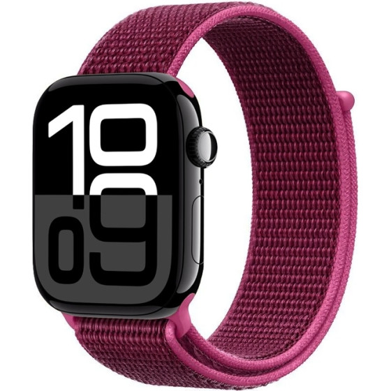 Crong Nylon - Sport Band For Apple Watch 38/40/41/42 Mm (Magenta Fusion) - (CRG40NLBDFR)