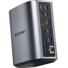 BlitzWolf ������� �������� 17in1 2xHD+DP+4xC+3xUsb 3.0+Usb 3.1+C 3.2+C PD+RJ45+Micro SD+SD+3.5mm Audio - (BW-TH15)