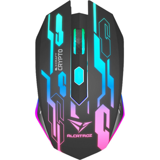 Alcatroz 4-Button Gaming Rgb Mouse Cpi 2400 X-Craft - (CRYPTO)