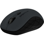 Alcatroz Duo BT5.0 & Wireless 2.4G Silent Mouse Carbon - (AIRMOUSE-D3S-C)