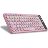 Alcatroz Multi Device Rech Keyboard Bt & 2.4G Airdock 2 Spring Pink - (AD2SP)