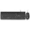 Alcatroz Usb Wired Keyboard And Mouse Xplorer Black - (C3600)