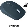 Alcatroz Wireless Longlasting Silent Mouse Carbon - (AIRMOUSE-3S-C)
