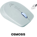 Alcatroz Wireless Longlasting Silent Mouse Osmosis - (AIRMOUSE-3S-OS)