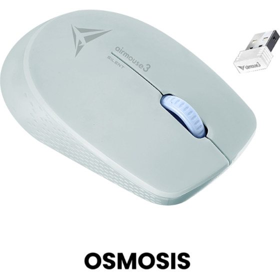 Alcatroz Wireless Longlasting Silent Mouse Osmosis - (AIRMOUSE-3S-OS)