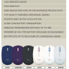 Alcatroz Wireless Longlasting Silent Mouse Osmosis - (AIRMOUSE-3S-OS)