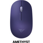 Alcatroz Wireless Mouse Airmouse V Amethyst 1200DPi - (AMVA)