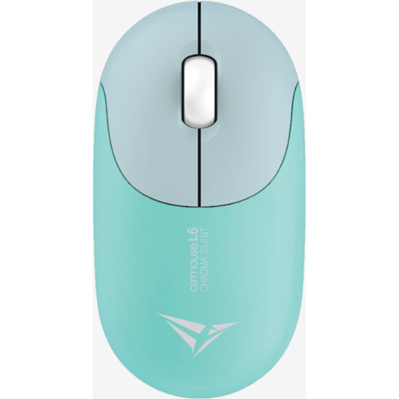 Alcatroz Wireless Silent Rechargeable Mouse L6 Chroma Seafoam - (AIRMOUSE-L6S-SF)