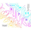 Armaggeddon 2.4G Wireless Gaming Mouse Rgb 10000 Cpi Mikoyan FOXBAT-Iii Cyberpunk White - (CYBERPUNK-W)