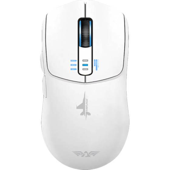 Armaggeddon 3-Mode Gaming Mouse Mirage V White - (MIRAGEV-W)