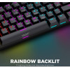 Armaggeddon 61-Keys Wired Mech Keyboard BL.SW. MKA-1C Core Clicky Black - (MKA-1C-CORE-CB)