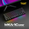 Armaggeddon 61-Keys Wired Mech Keyboard RED.SW. MKA-1C Core Linear Black - (MKA-1C-CORE-LB)