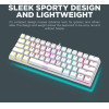 Armaggeddon 61-Keys Wired Mech Keyboard RED.SW. MKA-1C Core Linear White - (MKA-1C-CORE-LW)