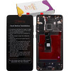HYPER-Fix Huawei P30 ����� + Touch Screen + Lens + Frame Black Service Pack - (HF-02354HMG)