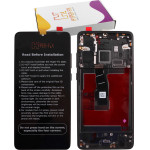 HYPER-Fix Huawei P30 ����� + Touch Screen + Lens + Frame Black Service Pack - (HF-02354HMG)