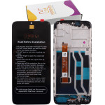 HYPER-Fix Realme C3/C3i/Narzo 10A ����� + Touch Screen + Lens + Frame Black Service Pack - (HF-4903487)