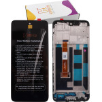HYPER-Fix Realme C55 ����� + Touch Screen + Lens + Frame Black Service Pack - (HF-4130438)