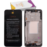 HYPER-Fix Samsung A26 5G A266 �����+Touch Screen + Lens + Frame Black Service Pack - (HF-GH82-37049A)
