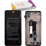 HYPER-Fix Xiaomi Poco X3 Gt ����� + Touch Screen + Lens + Frame Black Service Pack - (HF-560003K10A00)