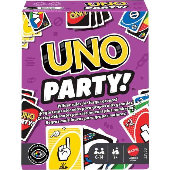 Mattel Uno: New Uno Party (JJV58)
