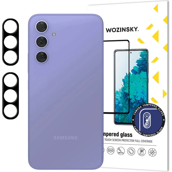 Wozinsky Black Full Camera Glass For Samsung Galaxy A17 / A17 5G, Set Of 2 - (Wozinsky Full Camera Glass 2-Pack Samsung Galaxy A17 / A17 5G)