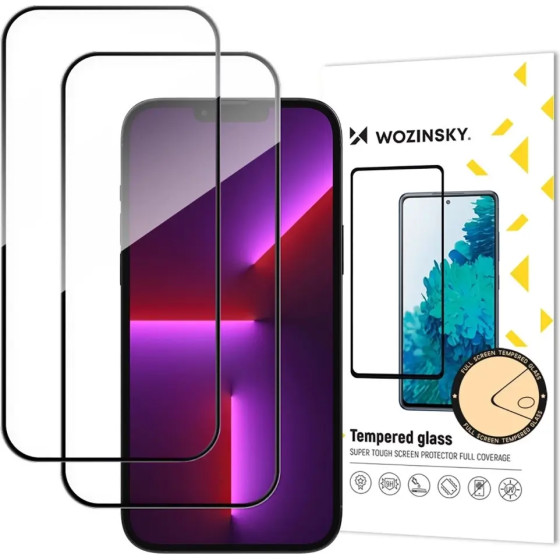 Wozinsky Full Glue Tempered Glass 2-Pack For Iphone 17 Air - (Wozinsky Full Glue Tempered Glass 2-Pack Iphone 17 Air)