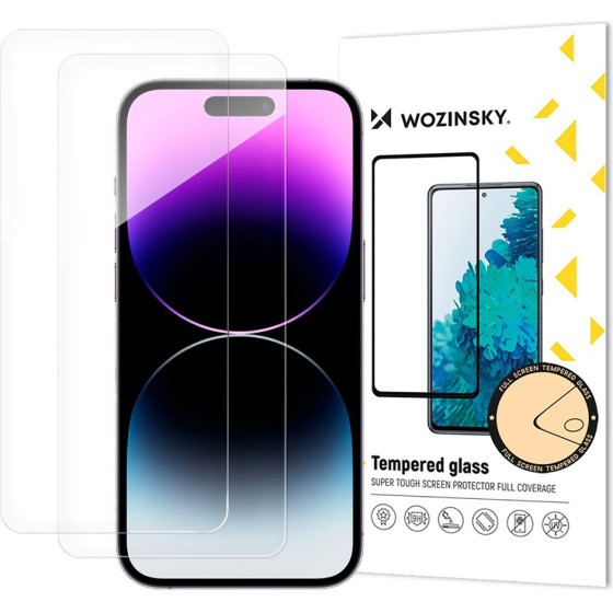 Wozinsky Tempered Glass 2-Pack For Iphone 17 Air - (Wozinsky Tempered Glass 2-Pack Iphone 17 Air)