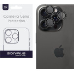Sonique Camera Protection Glitter Lens Pro Apple Iphone 15 Pro / Iphone 15 Pro Max Natural Titanium