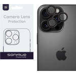 Sonique Camera Protection Glitter Lens Pro Apple Iphone 16 Pro / Iphone 16 Pro Max Black Titanium