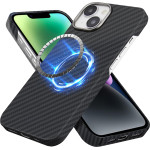 Techsuit - Aramid Fiber Magsafe - Iphone 14 - Black
