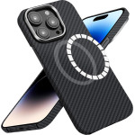 Techsuit - Aramid Fiber Magsafe - Iphone 14 Pro - Black