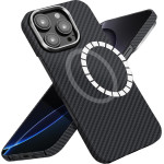 Techsuit - Aramid Fiber Magsafe - Iphone 16 Pro - Black