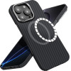 Techsuit - Aramid Fiber Magsafe - Iphone 16 Pro Max - Black