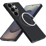 Techsuit - Aramid Fiber Magsafe - Samsung Galaxy S25 Ultra - Black