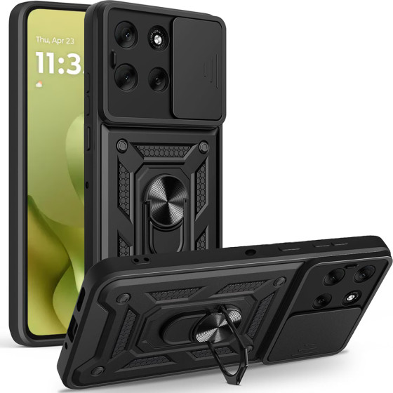Techsuit - Camshield Series - Motorola Moto G86 - Black