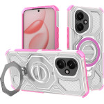 Techsuit - Carbon Shield Pro - Honor 400 - Pink Transparent