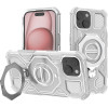 Techsuit - Carbon Shield Pro - Iphone 15 - White Transparent