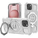 Techsuit - Carbon Shield Pro - Iphone 15 - White Transparent