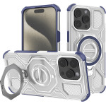 Techsuit - Carbon Shield Pro - Iphone 15 Pro - Blue Transparent
