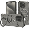 Techsuit - Carbon Shield Pro - Iphone 15 Pro Max - Smoke Black