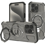 Techsuit - Carbon Shield Pro - Iphone 15 Pro Max - Smoke Black
