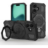 Techsuit - Carbon Shield Pro - Iphone 16 - Black