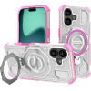 Techsuit - Carbon Shield Pro - Iphone 17 - Pink Transparent