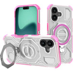 Techsuit - Carbon Shield Pro - Iphone 17 - Pink Transparent