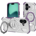 Techsuit - Carbon Shield Pro - Iphone 17 - Purple Transparent